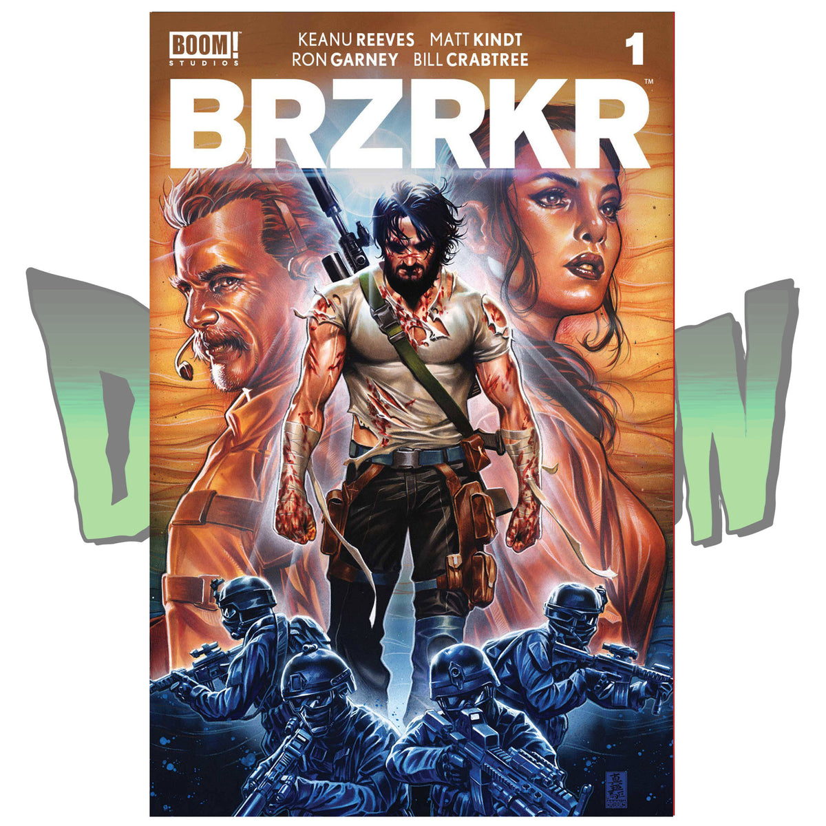 BRZRKR (BERZERKER) #1 CVR B MARK BROOKS – Dimension X Comics, Toys