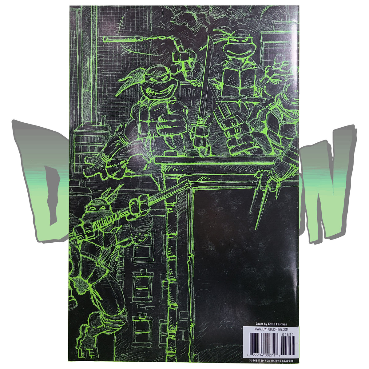 TEENAGE MUTANT NINJA TURTLES #18 EASTMAN VARIANT DIMENSION X