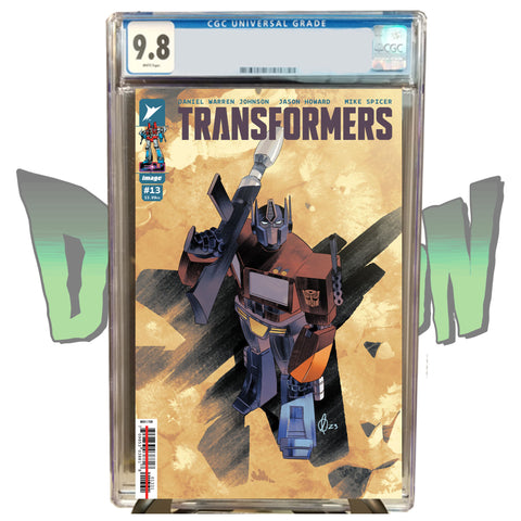 TRANSFORMERS #13 NYCC 2024 DIMENSION X EXCLUSIVE TRADE DRESS CGC 9.8