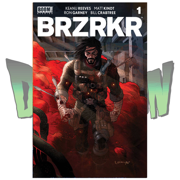 BRZRKR (BERZERKER) #1 CVR C GRAMPA FOIL VARIANT – Dimension X
