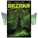 BRZRKR #1 VANCE KELLY DIMENSION X COMICS EXCLUSIVE RED AND GREEN VARIANT SET 02/24/21