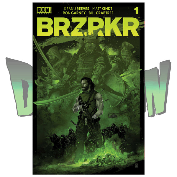 洋書 Brzrkr #3 1:100 variant BRZRKR 3 Books Collection Set (Vol. 1-3) by Keanu Reeves